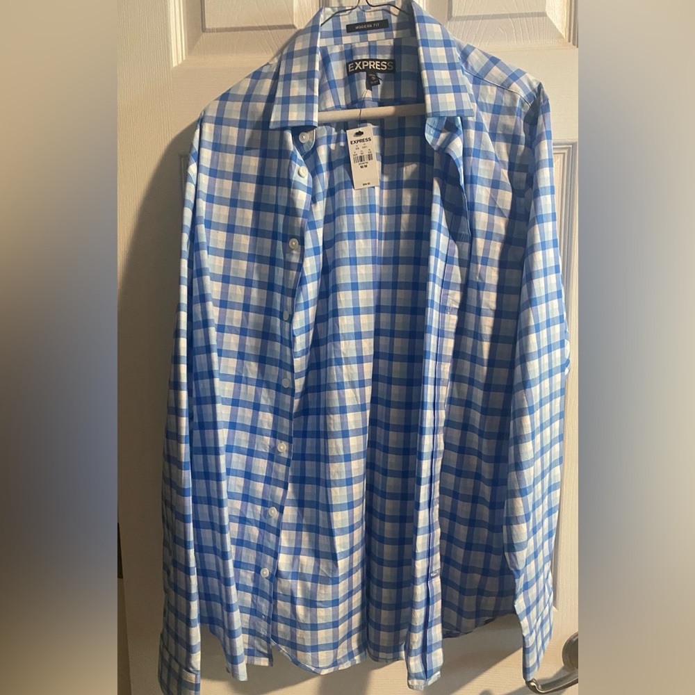 Express New Medium Button Up Shirt
